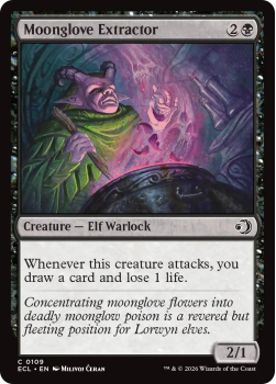Moonglove Extractor single card from Magic: the Gathering