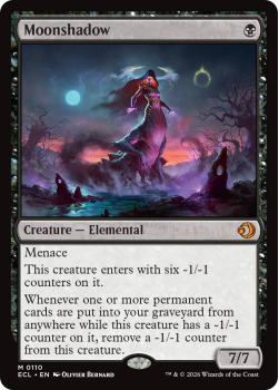 Moonshadow single card from Magic: the Gathering