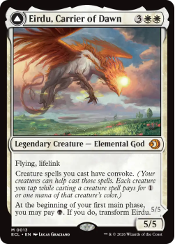 Eirdu, Carrier of Dawn single card from Magic: the Gathering