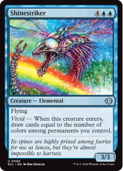 Shinestriker single card from Magic: the Gathering