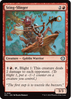 Sting-Slinger single card from Magic: the Gathering