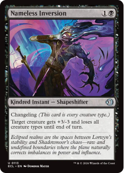 Nameless Inversion single card from Magic: the Gathering
