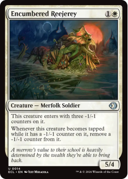 Encumbered Reejerey single card from Magic: the Gathering