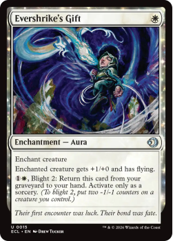 Evershrike's Gift single card from Magic: the Gathering
