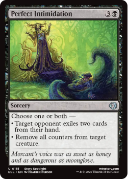 Perfect Intimidation single card from Magic: the Gathering