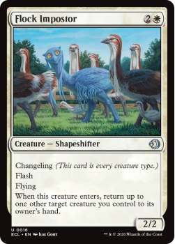 Flock Impostor single card from Magic: the Gathering