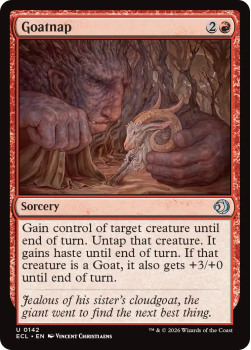 Goatnap single card from Magic: the Gathering