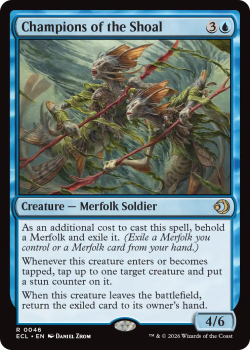 Champions of the Shoal single card from Magic: the Gathering