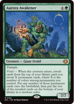 Aurora Awakener single card from Magic: the Gathering