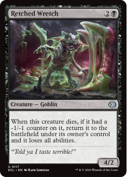 Retched Wretch single card from Magic: the Gathering