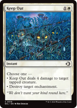 Keep Out single card from Magic: the Gathering