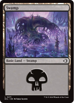Swamp single card from Magic: the Gathering