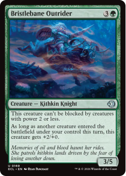 Bristlebane Outrider single card from Magic: the Gathering