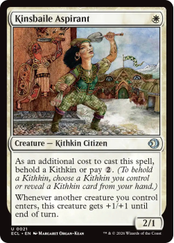 Kinsbaile Aspirant single card from Magic: the Gathering
