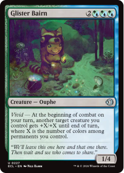 Glister Bairn single card from Magic: the Gathering