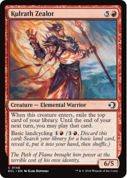 Kulrath Zealot single card from Magic: the Gathering