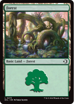 Forest single card from Magic: the Gathering