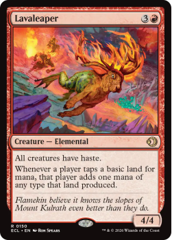 Lavaleaper single card from Magic: the Gathering