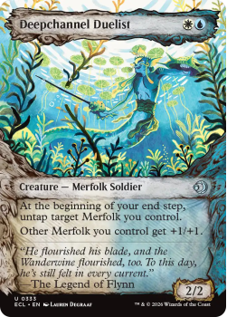 Deepchannel Duelist (SHOWCASE) single card from Magic: the Gathering