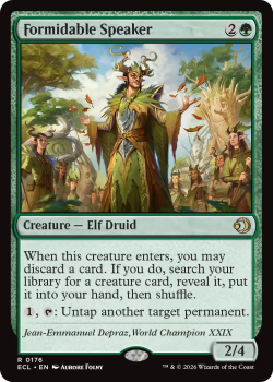 Formidable Speaker single card from Magic: the Gathering