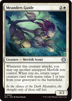 Meanders Guide single card from Magic: the Gathering
