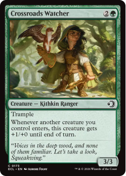Crossroads Watcher single card from Magic: the Gathering