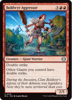 Boldwyr Aggressor single card from Magic: the Gathering