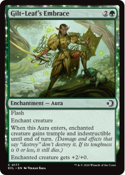 Gilt-Leaf's Embrace single card from Magic: the Gathering