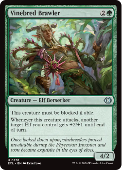 Vinebred Brawler single card from Magic: the Gathering