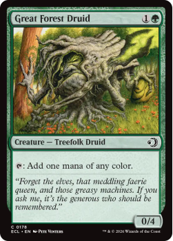 Great Forest Druid single card from Magic: the Gathering