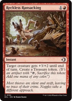 Reckless Ransacking single card from Magic: the Gathering