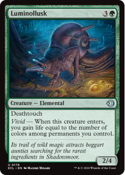 Luminollusk single card from Magic: the Gathering