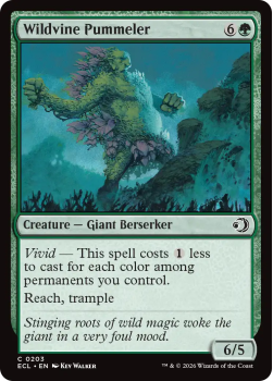 Wildvine Pummeler single card from Magic: the Gathering