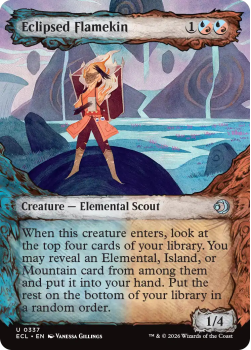 Eclipsed Flamekin (SHOWCASE) single card from Magic: the Gathering