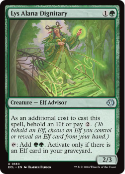Lys Alana Dignitary single card from Magic: the Gathering