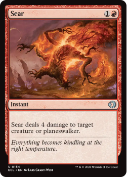 Sear single card from Magic: the Gathering