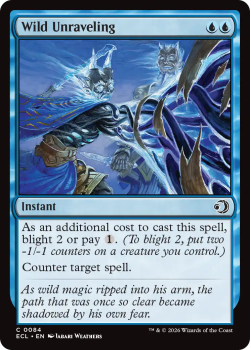 Wild Unraveling single card from Magic: the Gathering