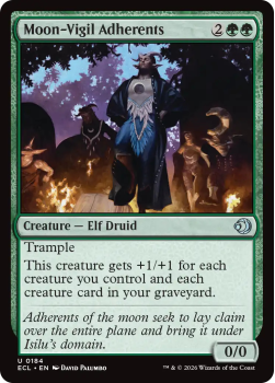 Moon-Vigil Adherents single card from Magic: the Gathering