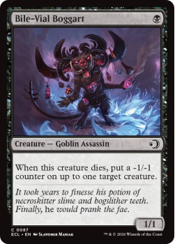 Bile-Vial Boggart single card from Magic: the Gathering