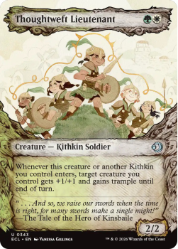 Thoughtweft Lieutenant (SHOWCASE) single card from Magic: the Gathering