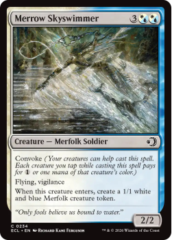 Merrow Skyswimmer single card from Magic: the Gathering