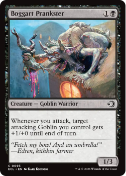 Boggart Prankster single card from Magic: the Gathering