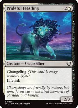 Prideful Feastling single card from Magic: the Gathering