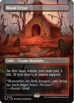 Blood Crypt (REVERSIBLE) single card from Magic: the Gathering
