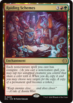 Raiding Schemes single card from Magic: the Gathering