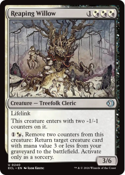 Reaping Willow single card from Magic: the Gathering