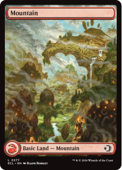 Mountain single card from Magic: the Gathering