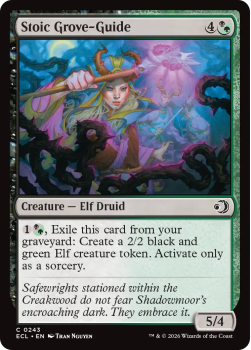 Stoic Grove-Guide single card from Magic: the Gathering
