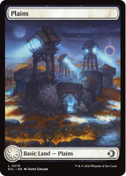 Plains single card from Magic: the Gathering