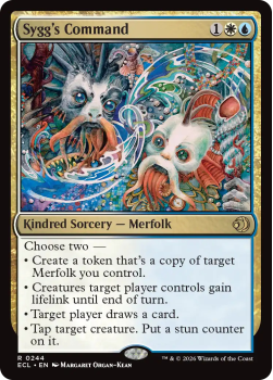 Sygg's Command single card from Magic: the Gathering